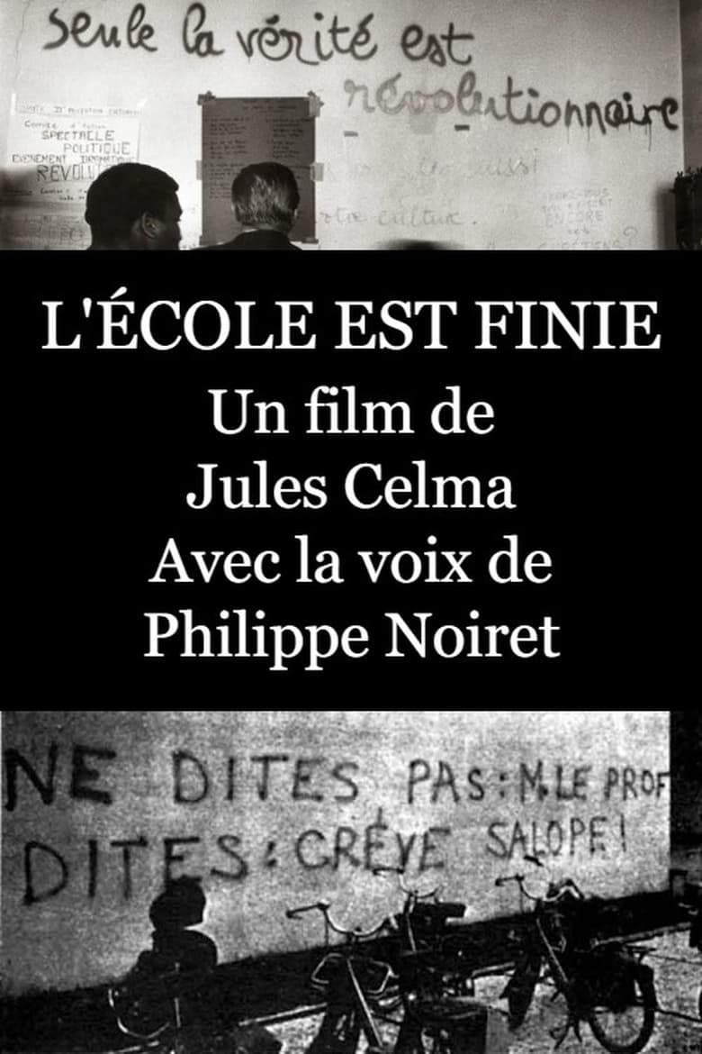 Poster of L'école est finie