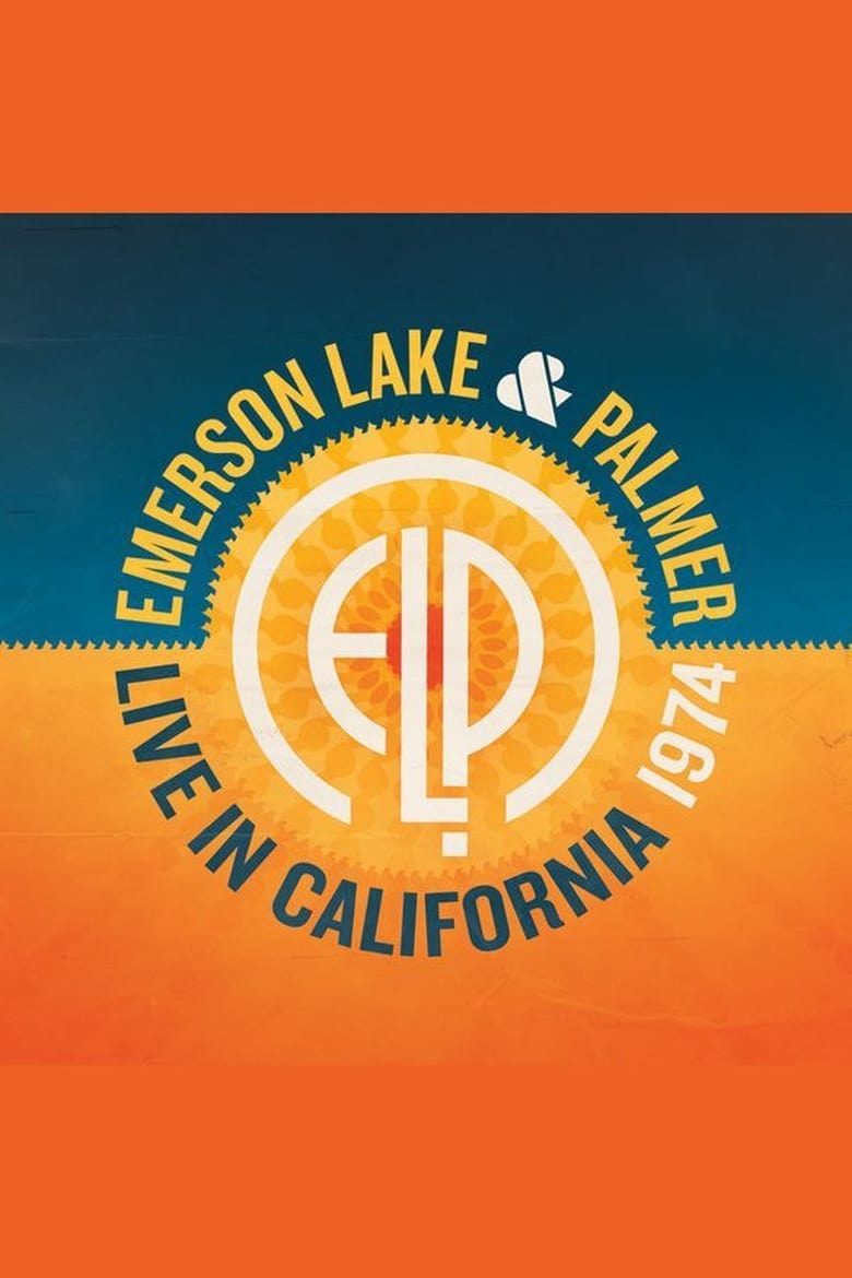 Poster of Emerson, Lake & Palmer - California Jam 1974