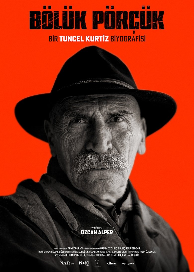 Poster of All Over the Place - A Portrait of Tuncel Kurtiz
