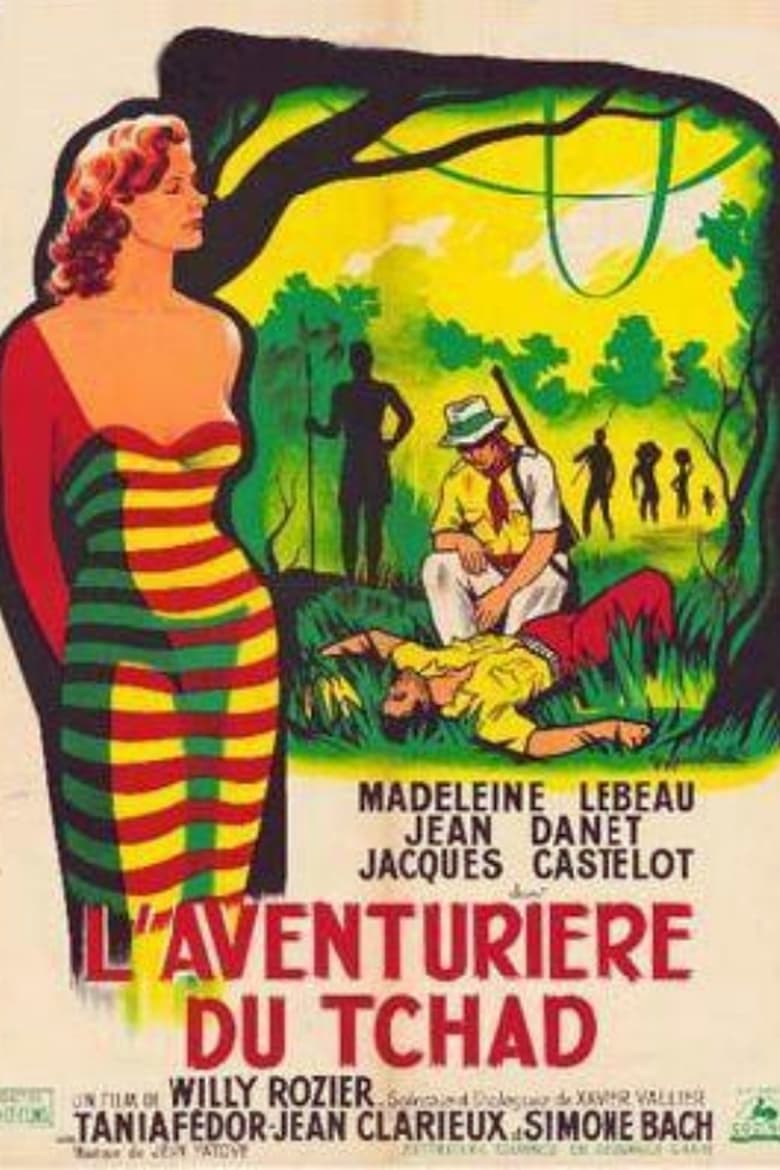 Poster of L'aventurière du Tchad