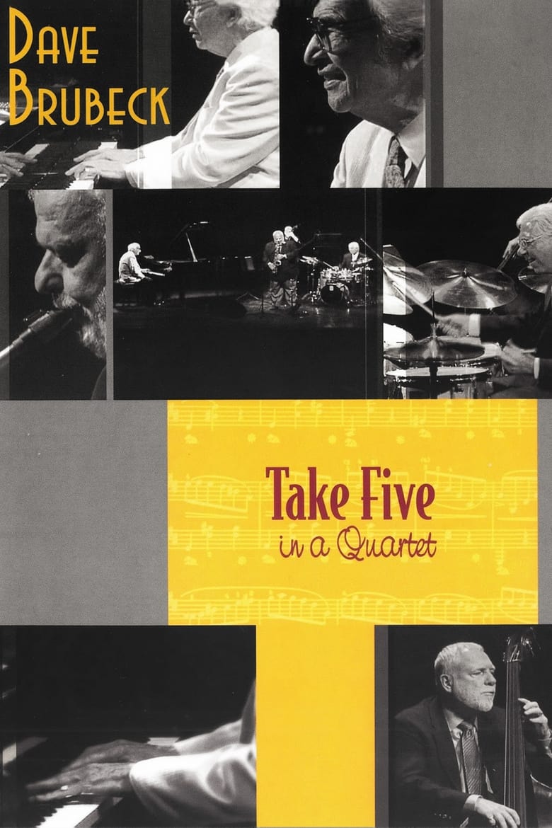 Poster of Dave Brubeck - Take Five in a Quartet