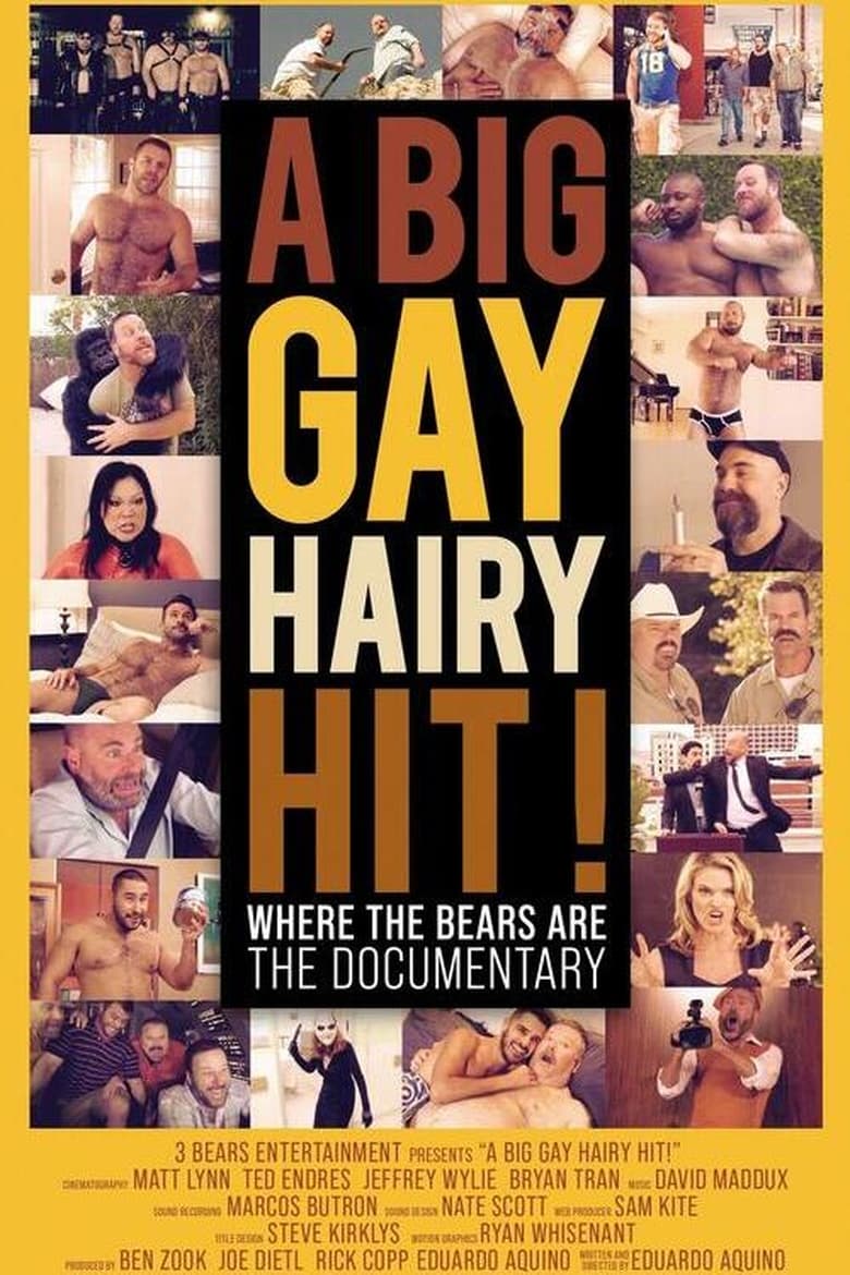 Poster of A Big Gay Hairy Hit! Where the Bears Are: The Documentary