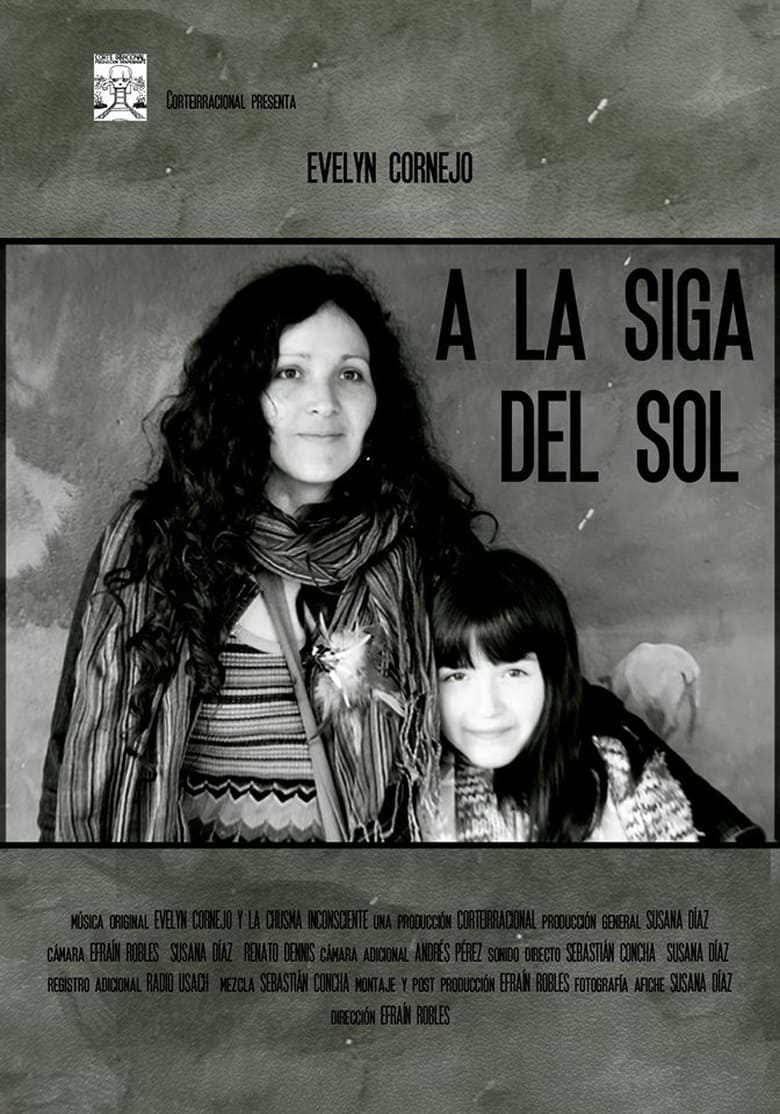 Poster of Evelyn Cornejo. A la siga del sol