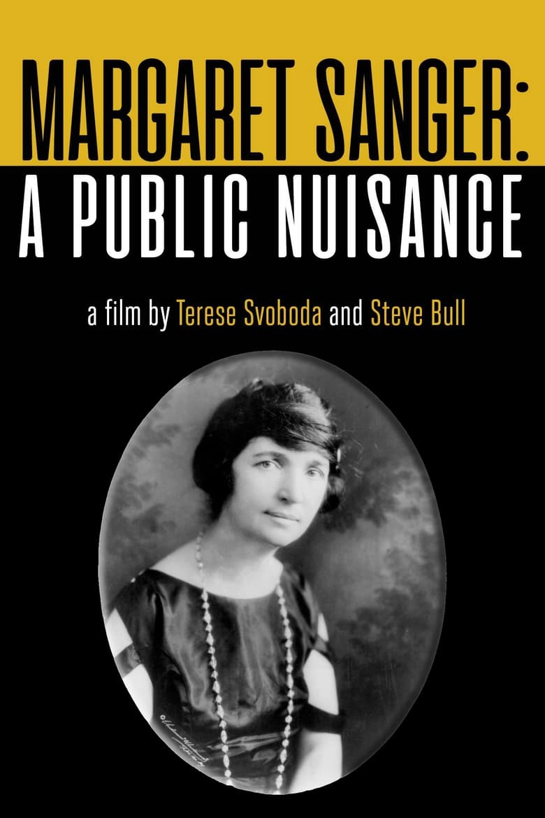 Poster of Margaret Sanger: A Public Nuisance