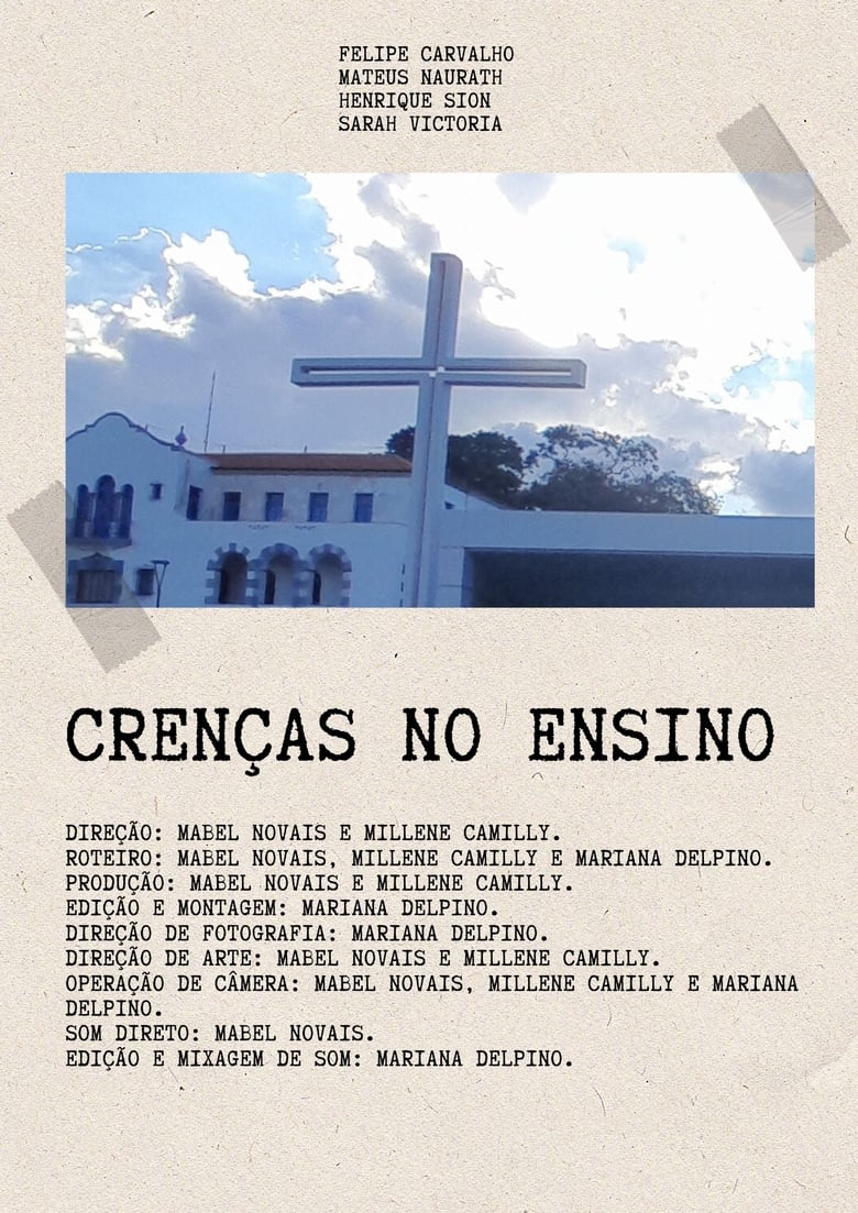 Poster of Crenças no ensino