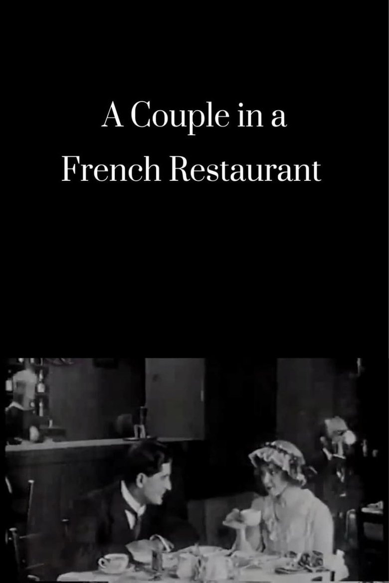 Poster of A Couple in a French Restaurant