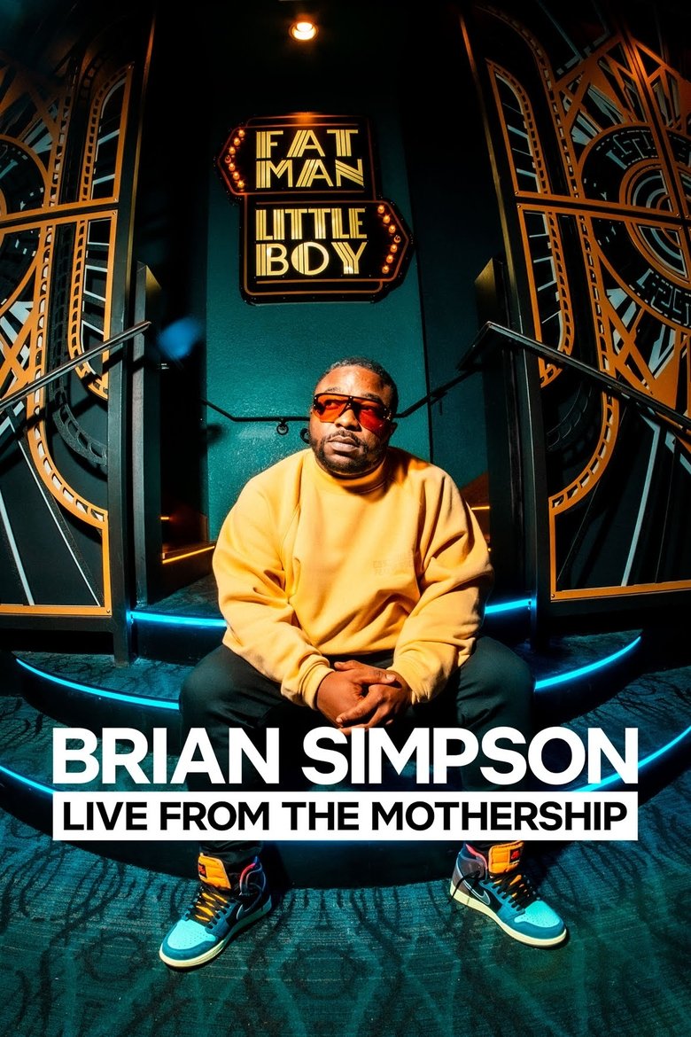 Poster of Brian Simpson: Live from the Mothership