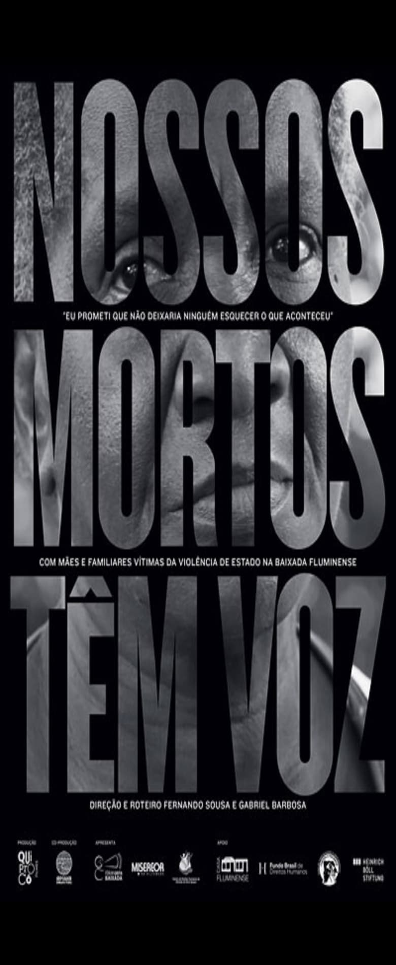 Poster of Nossos mortos têm voz