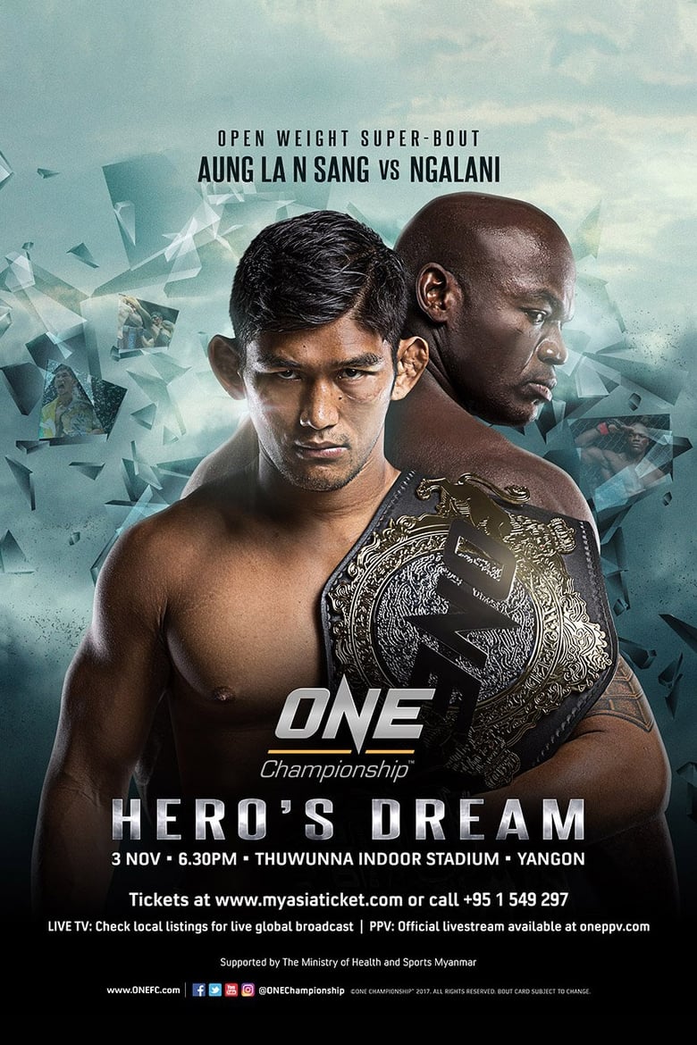 Poster of ONE Championship 60: Hero's Dream