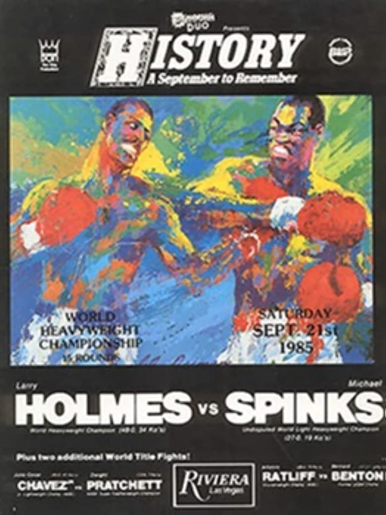 Poster of Larry Holmes vs. Michael Spinks