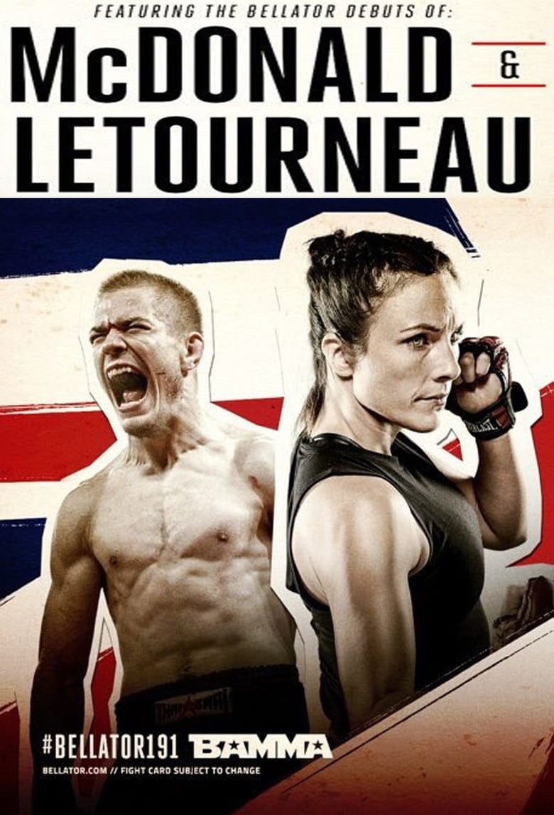 Poster of Bellator 191: McDonald vs. Ligier