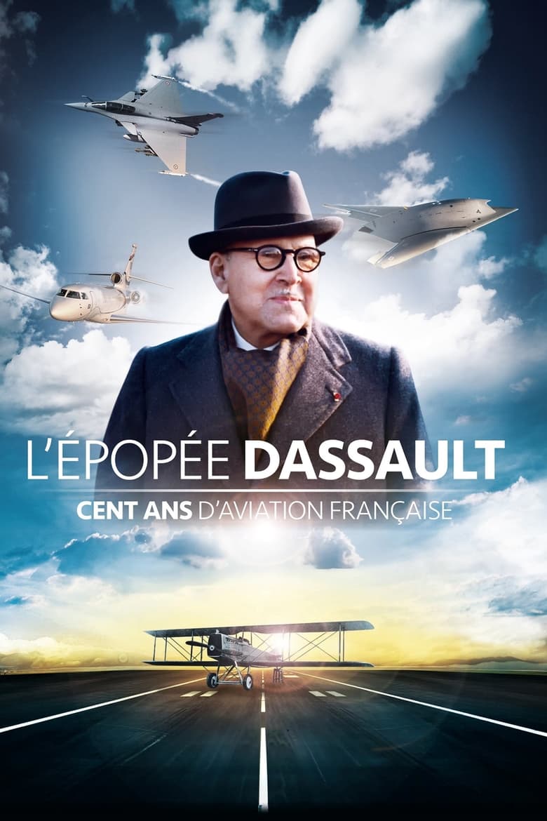 Poster of The Dassault Saga, One Hundred Years of French Aviation