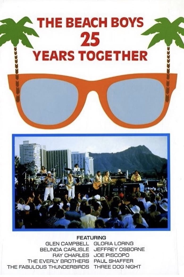 Poster of The Beach Boys: 25 Years Together - A Celebration In Waikiki