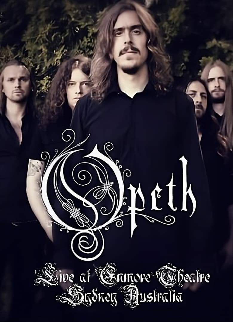 Poster of Opeth - Live in Sydney 2011