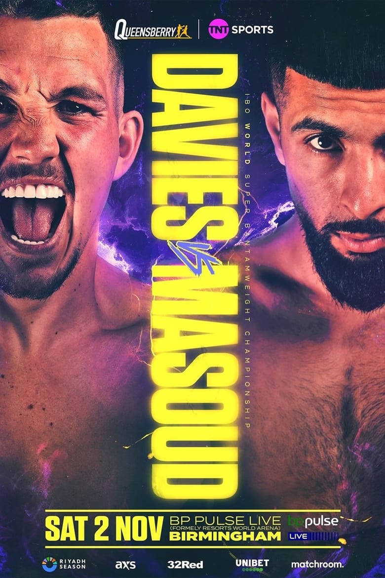 Poster of Liam Davies vs. Shabaz Masoud