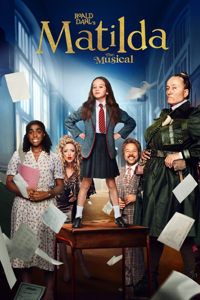 Poster of Roald Dahl's Matilda the Musical