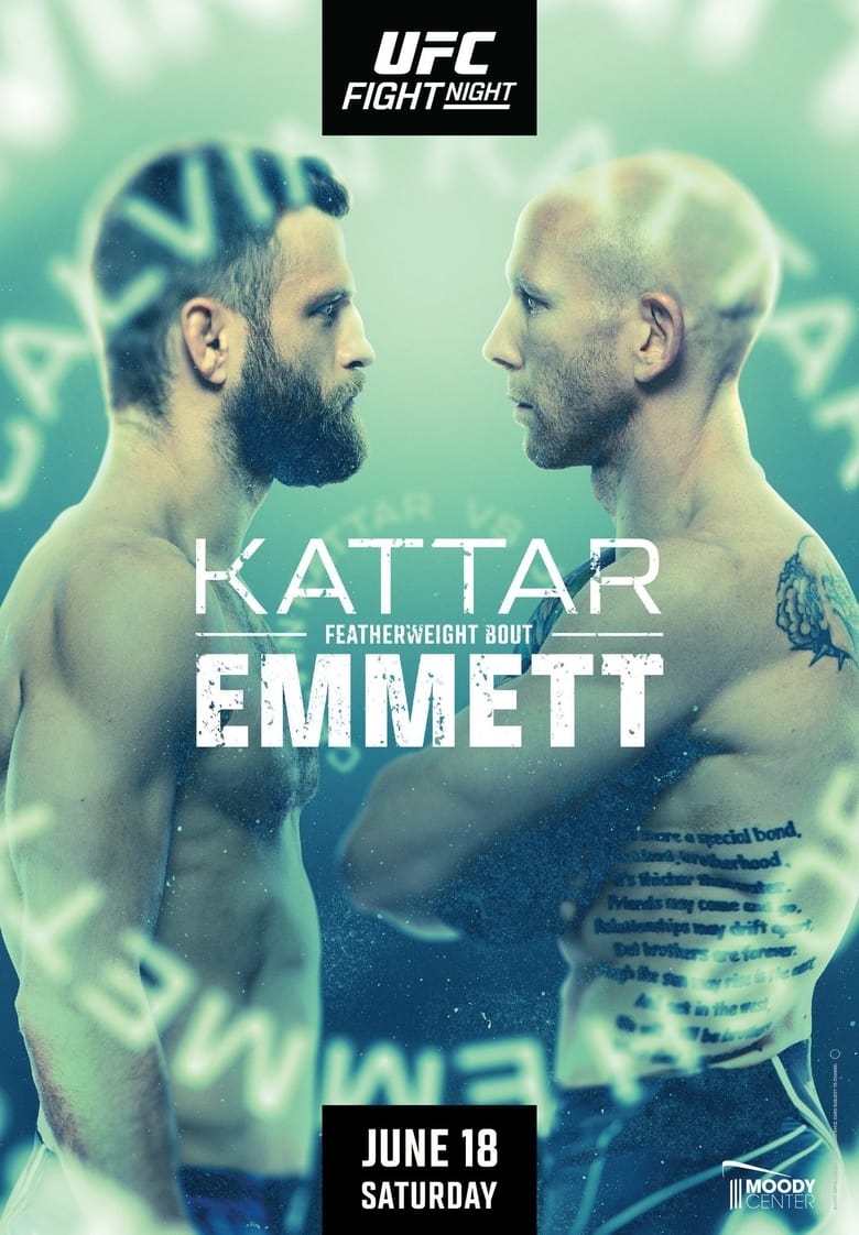 Poster of UFC on ESPN 37: Kattar vs. Emmett