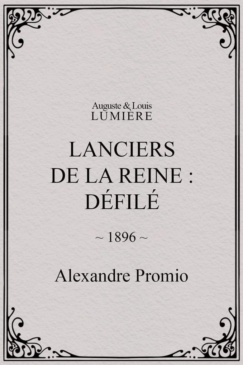 Poster of Lanciers de la reine : défilé