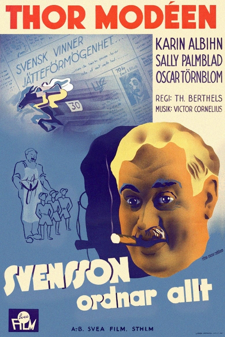 Poster of Svensson ordnar allt!