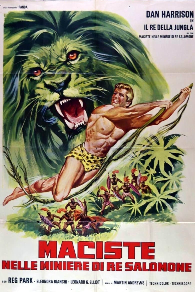 Poster of Maciste In King Solomon's Mines