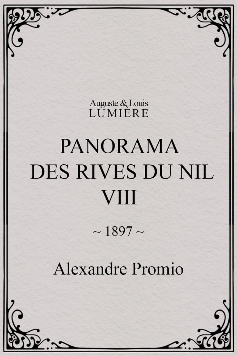 Poster of Panorama des rives du Nil, [VIII]