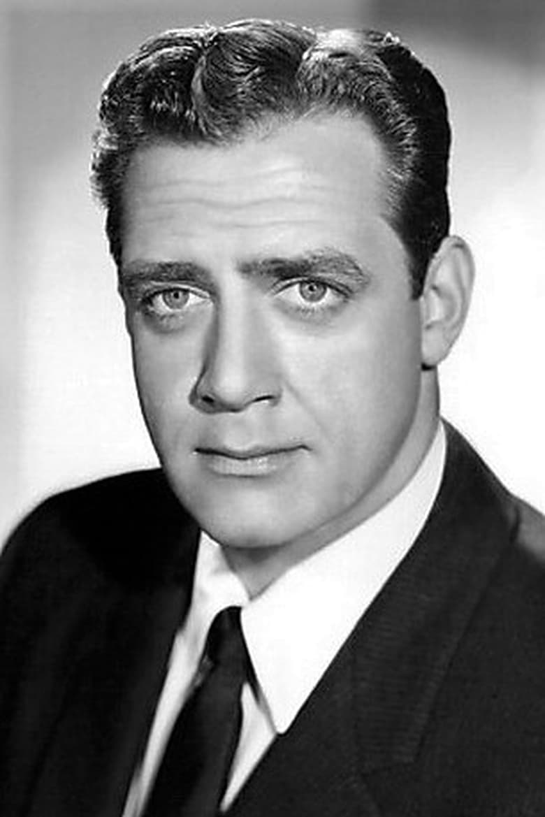 Portrait of Raymond Burr