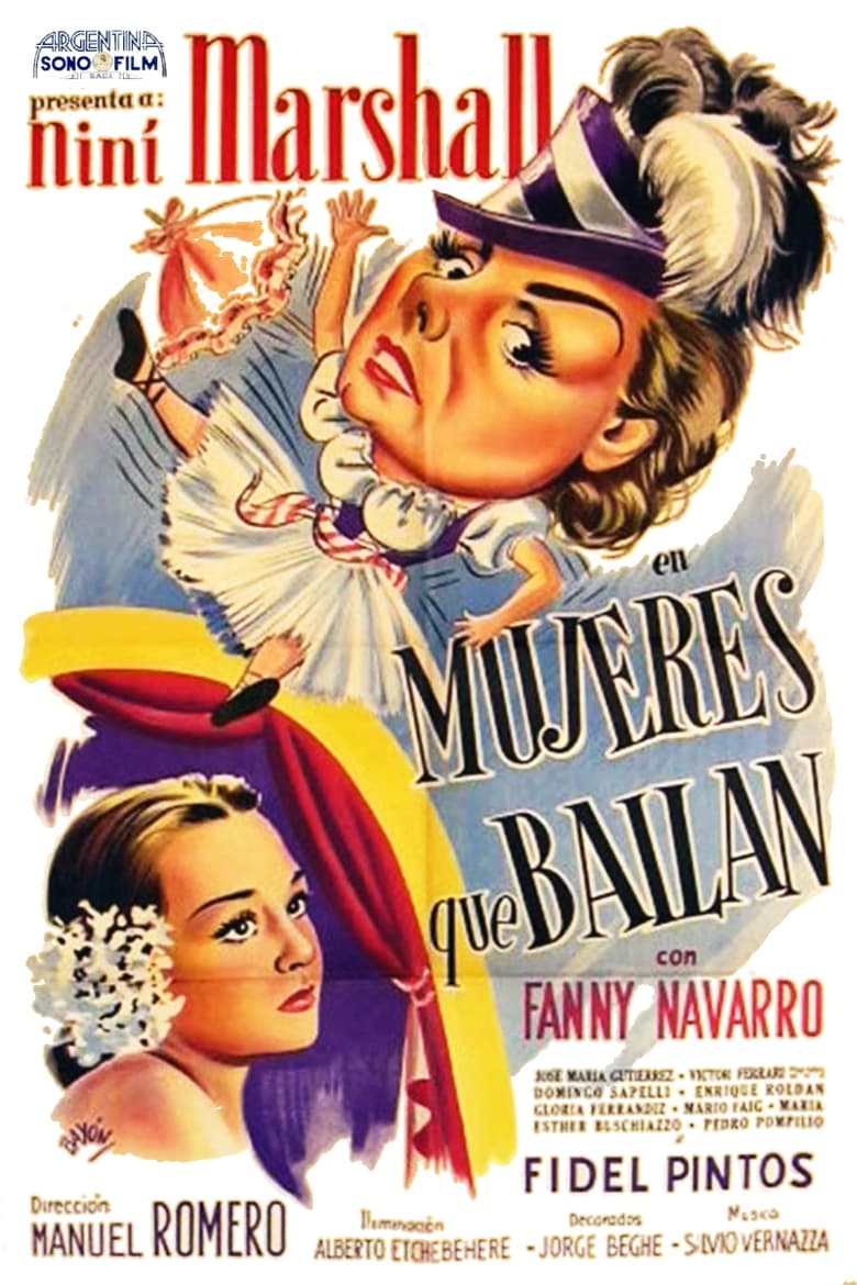 Poster of Mujeres que bailan