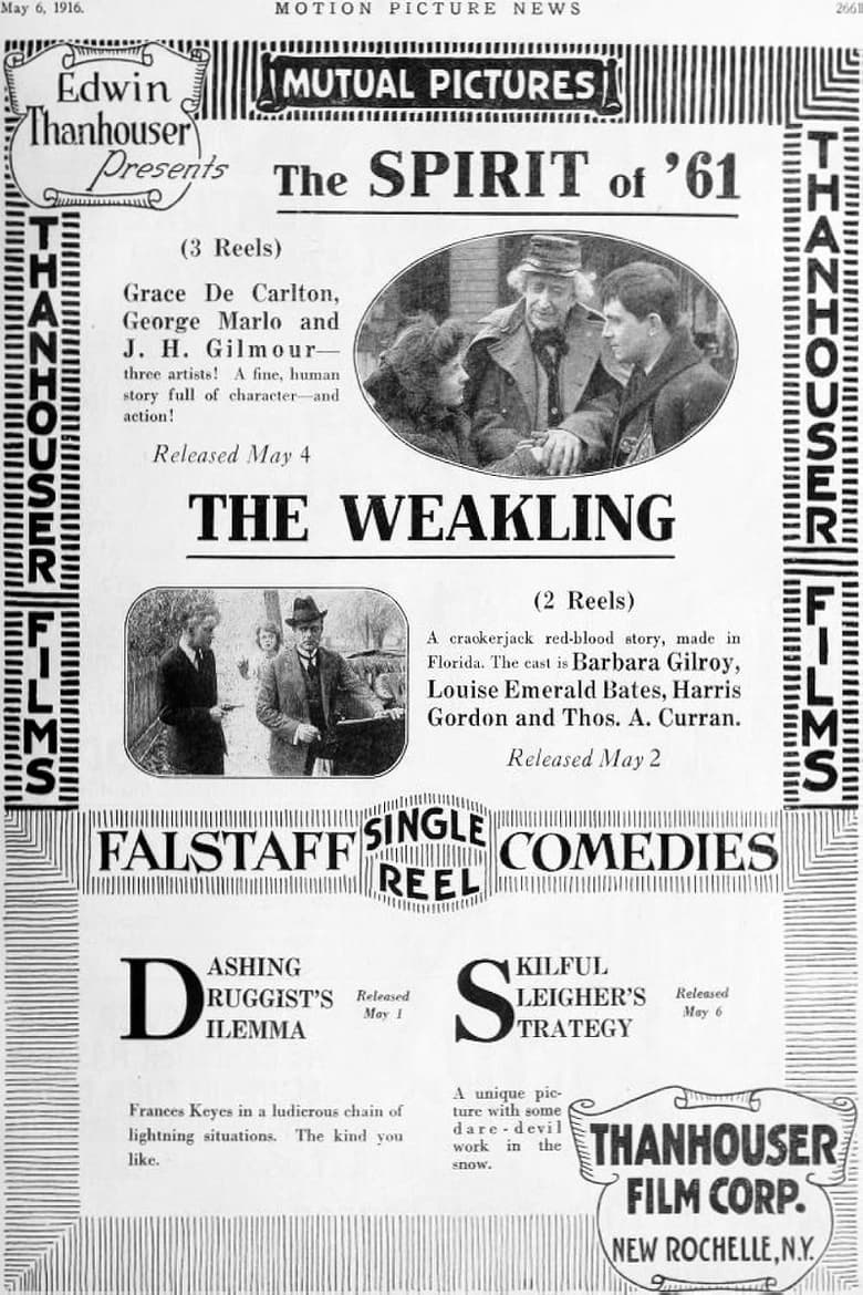 Poster of The Weakling