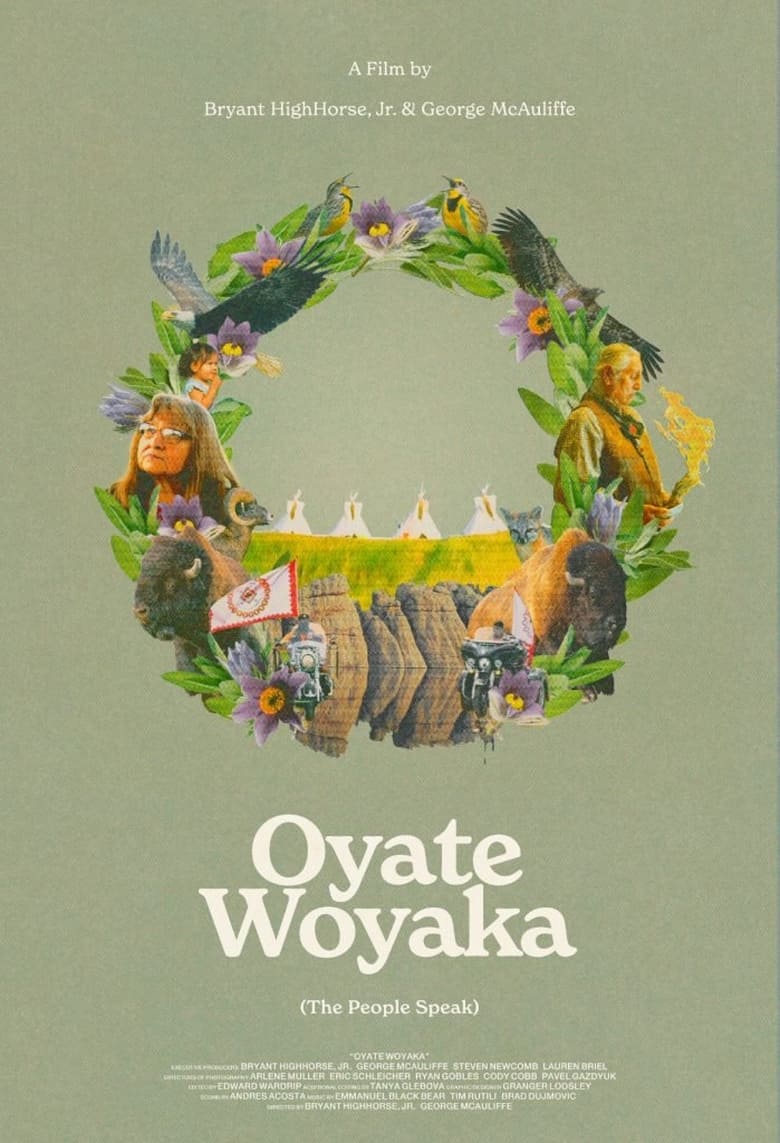 Poster of Oyate Woyaka: The People Speak