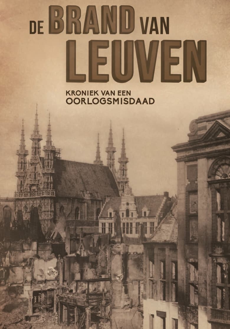 Poster of De brand van Leuven