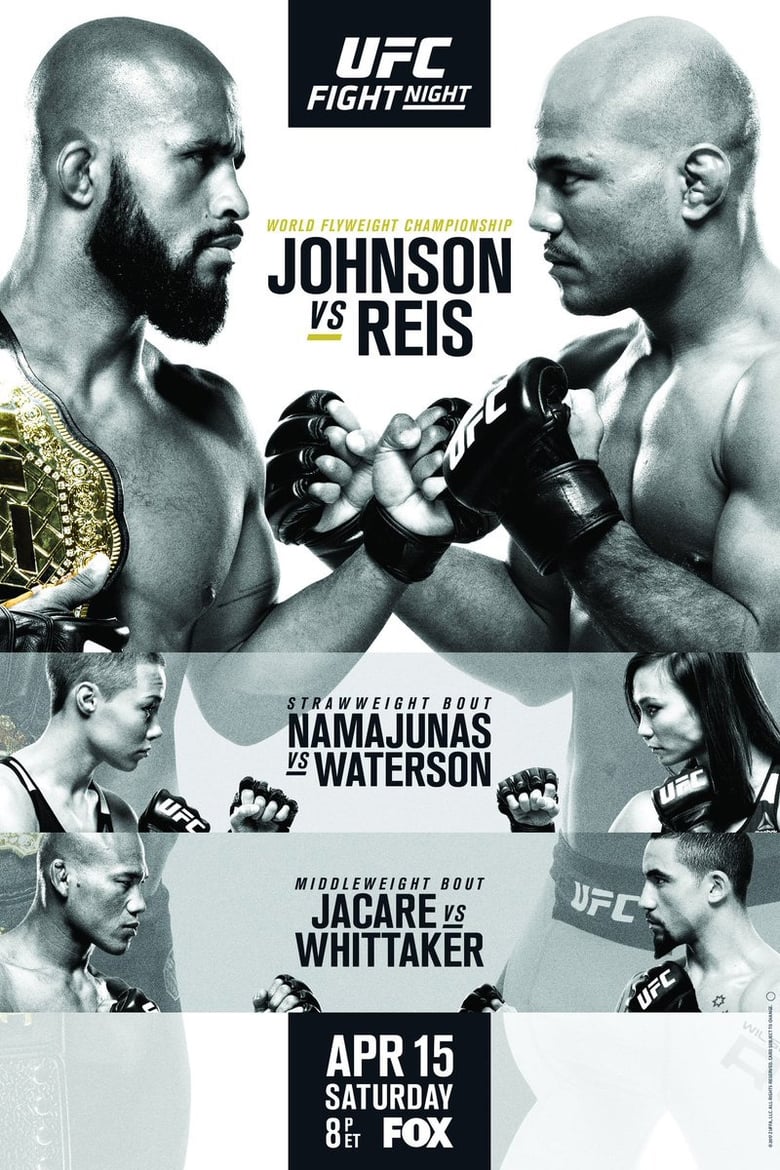 Poster of UFC on Fox 24: Johnson vs. Reis