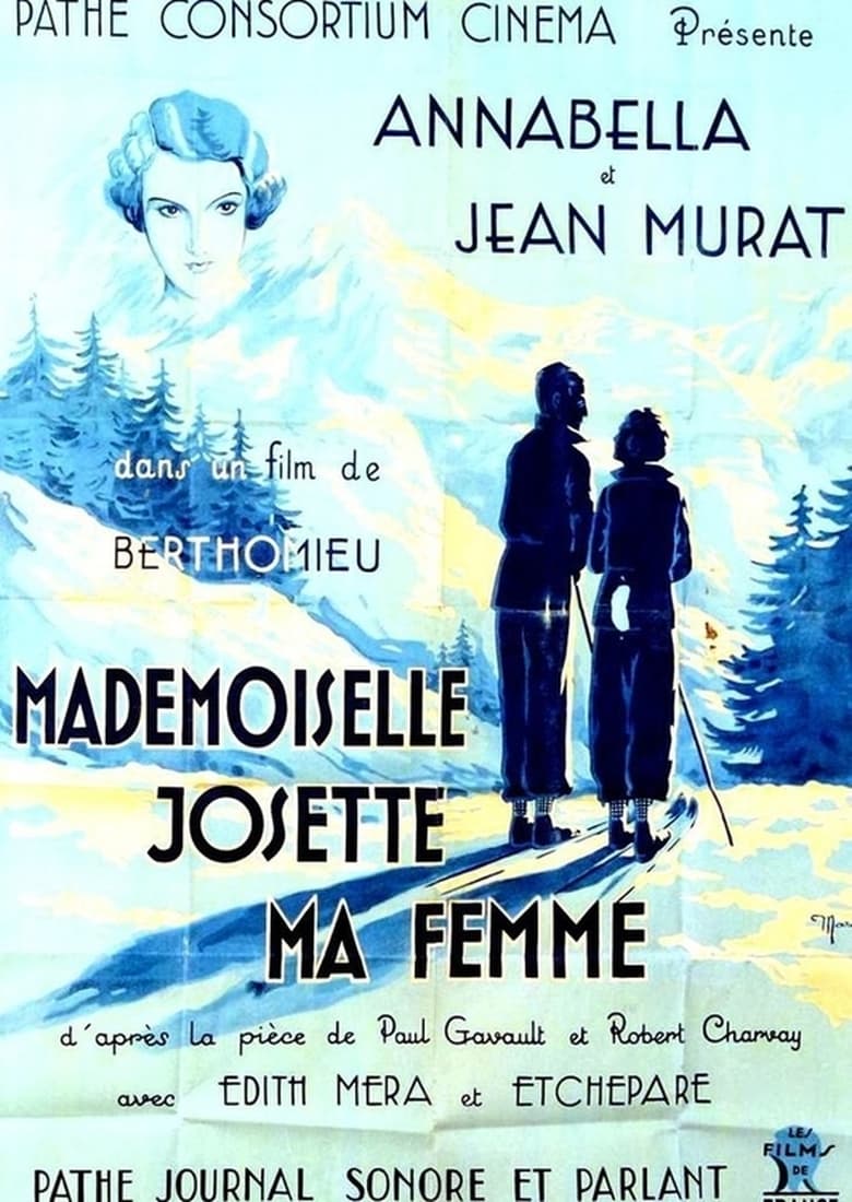 Poster of Mademoiselle Josette, ma femme