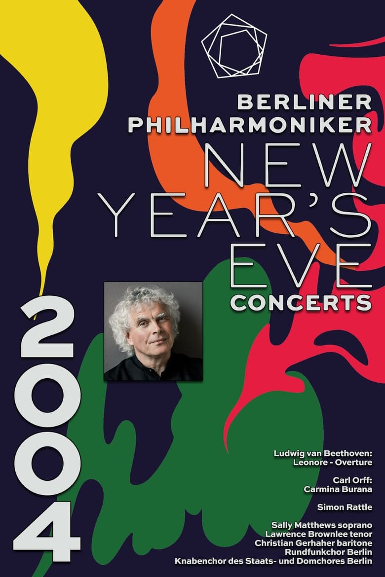 Poster of The Berliner Philharmoniker’s New Year’s Eve Concert: 2004