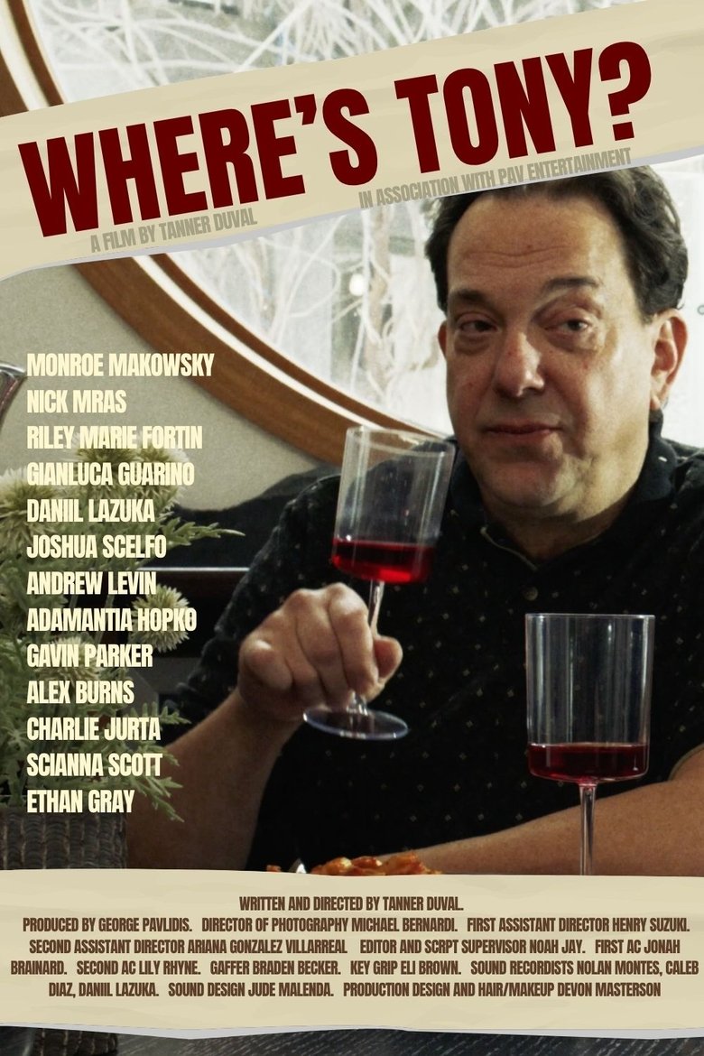 Poster of Where’s Tony?
