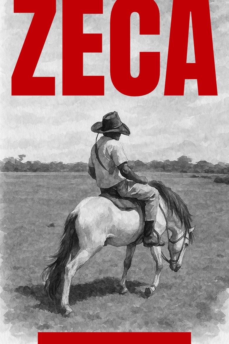 Poster of Zeca, portret van een Vaqueiro