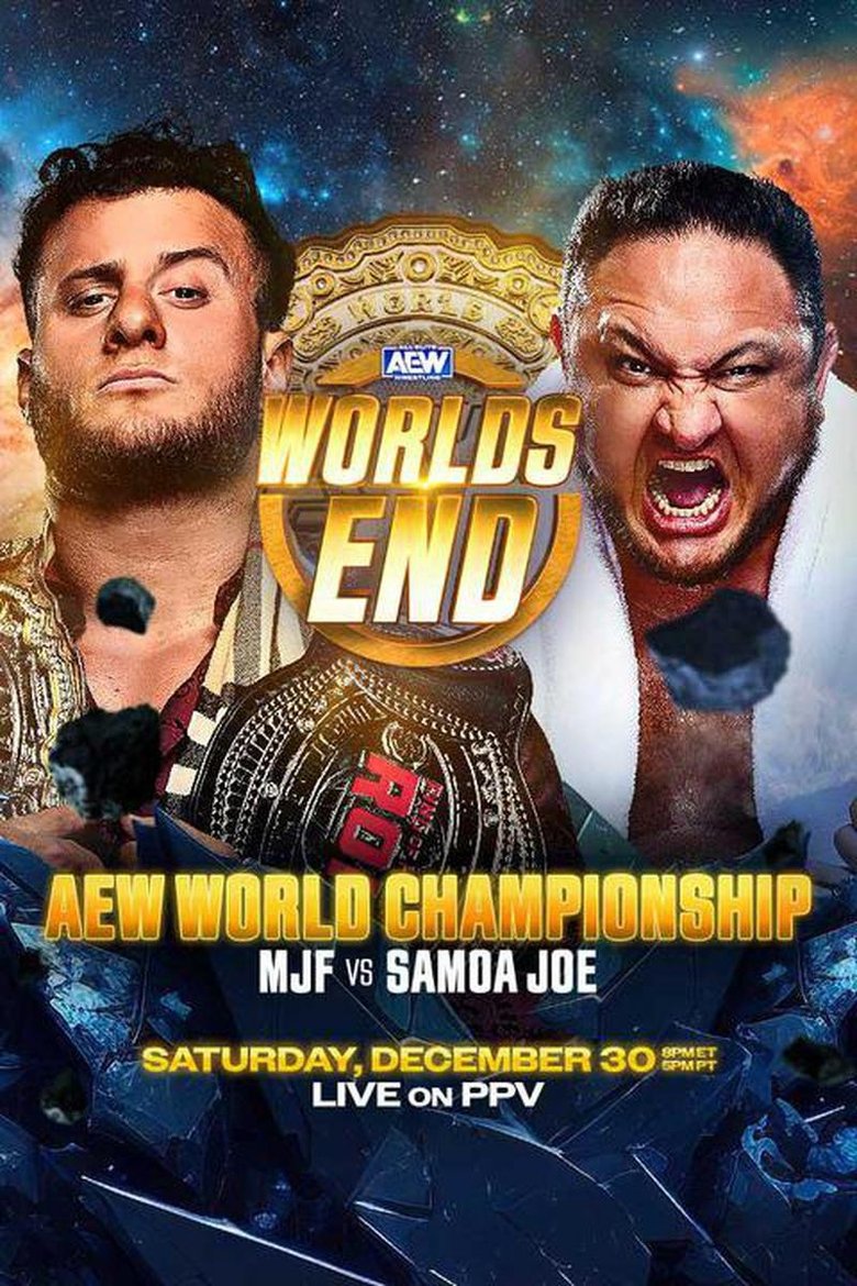 Poster of AEW Worlds End