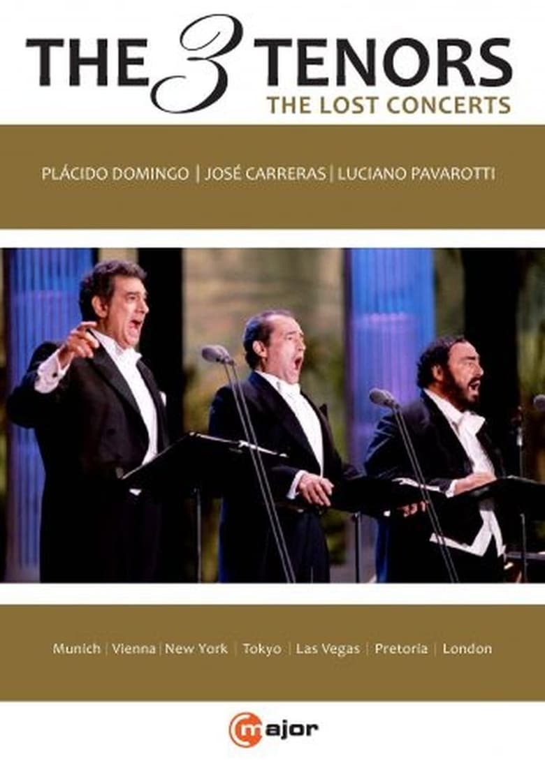 Poster of The Three Tenors - The Lost Concerts