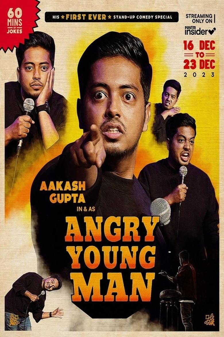 Poster of Aakash Gupta: Angry Young Man