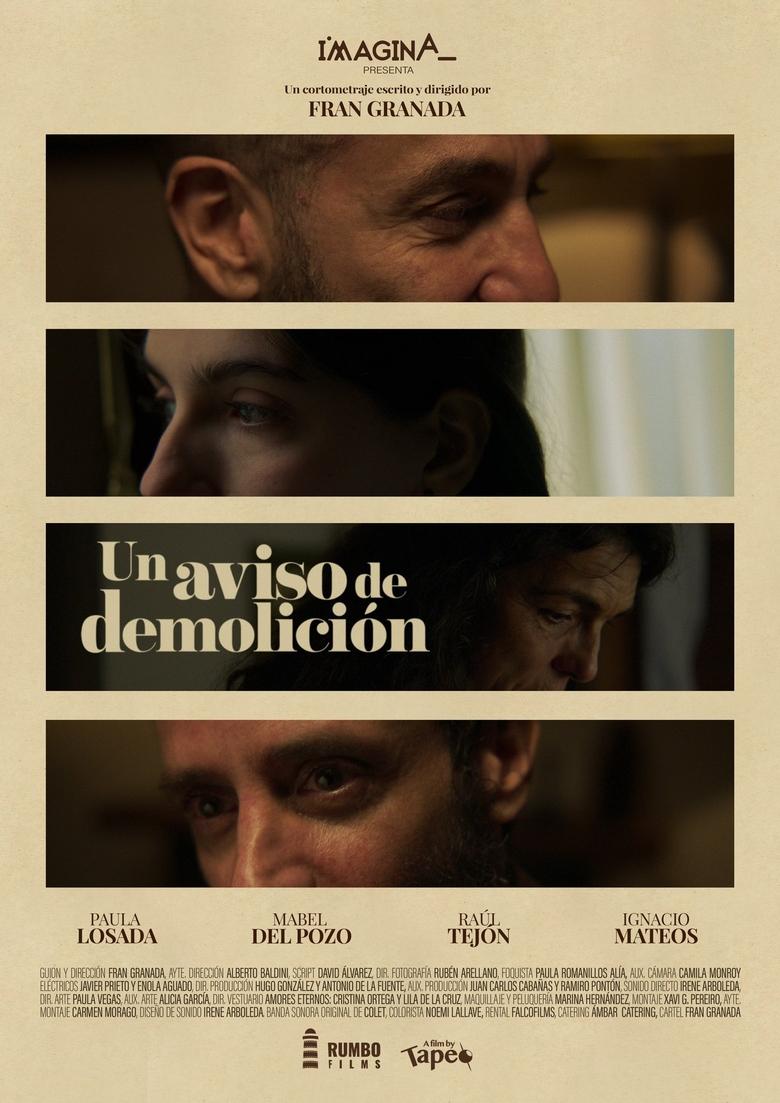 Poster of Un aviso de demolición