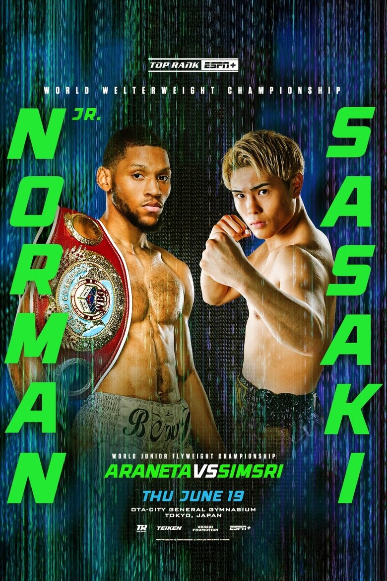 Poster of Brian Norman Jr vs. Jin Sasaki