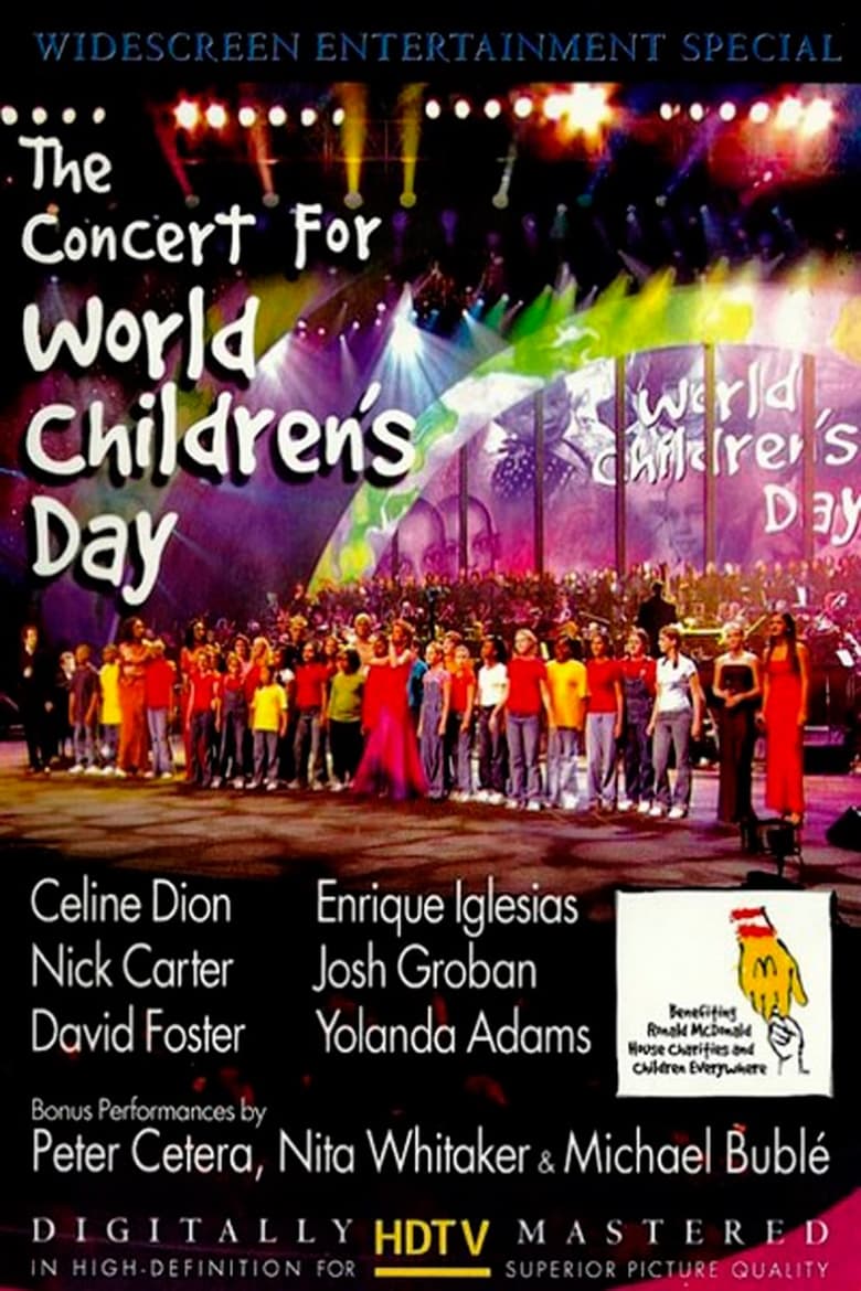 Poster of The Concert For World Children's Day