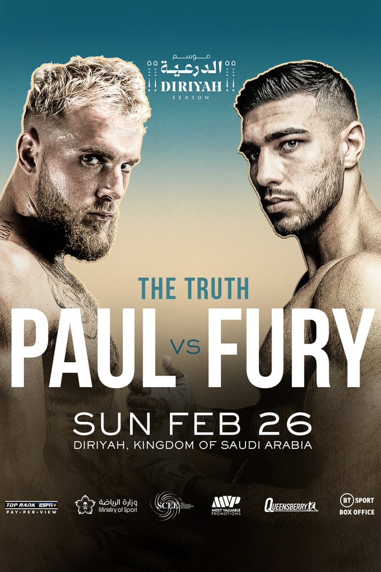 Poster of Jake Paul vs. Tommy Fury