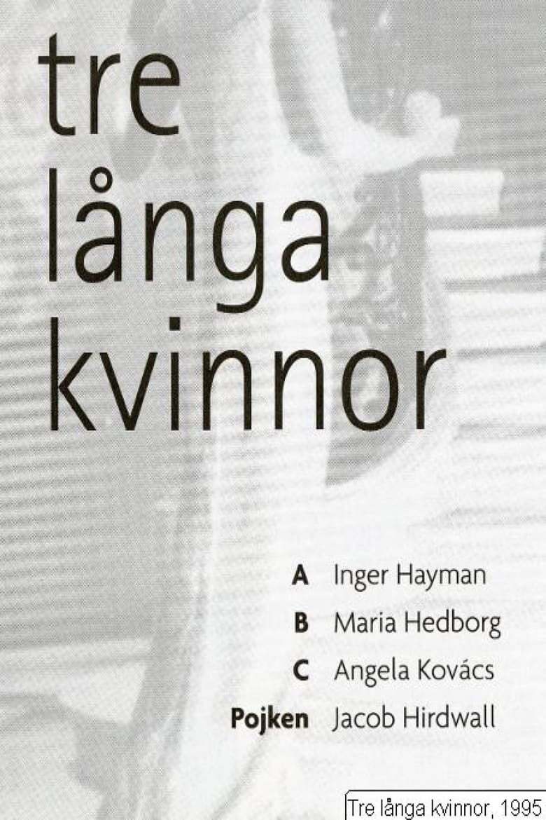 Poster of Tre långa kvinnor