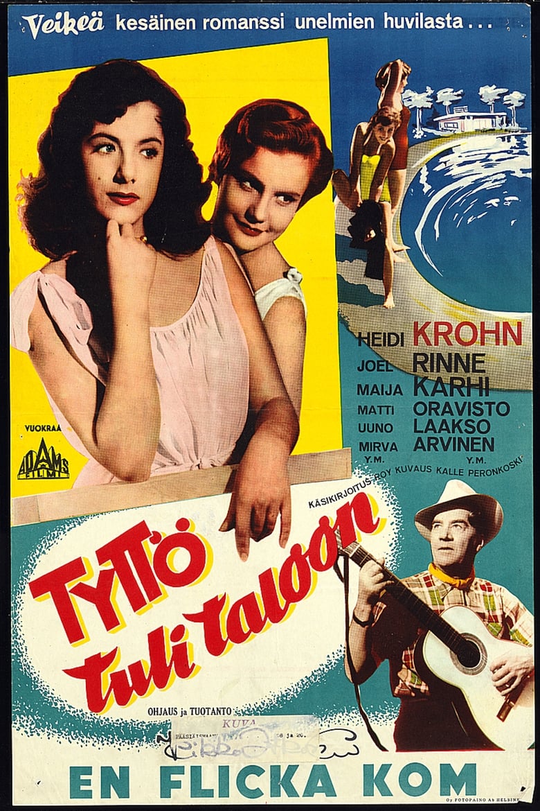 Poster of Tyttö tuli taloon