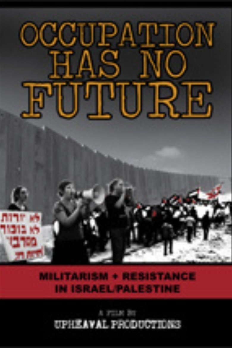 Poster of Occupation Has No Future: Militarism + Resistance in Israel/Palestine