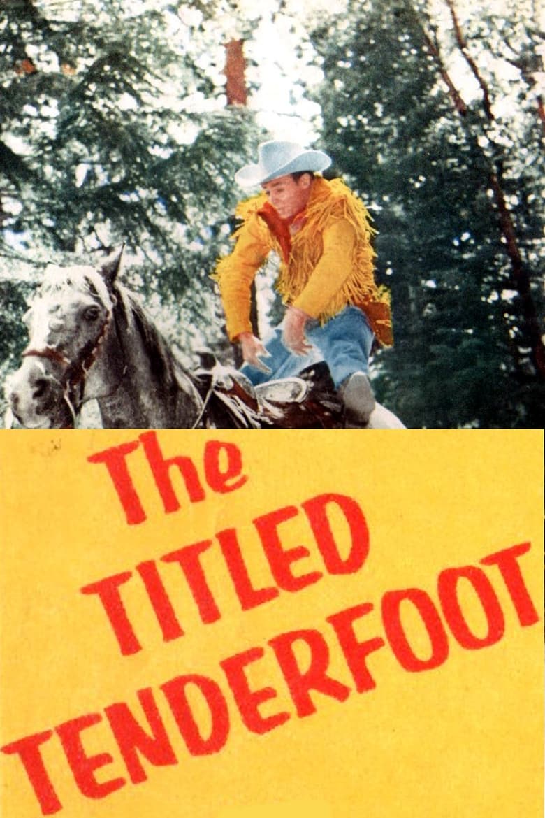 Poster of The Tilted Tenderfoot