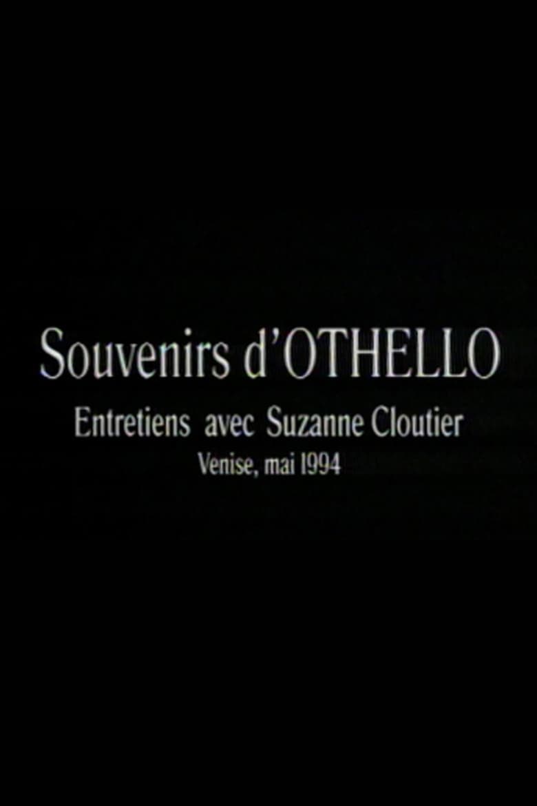 Poster of Souvenirs d'Othello