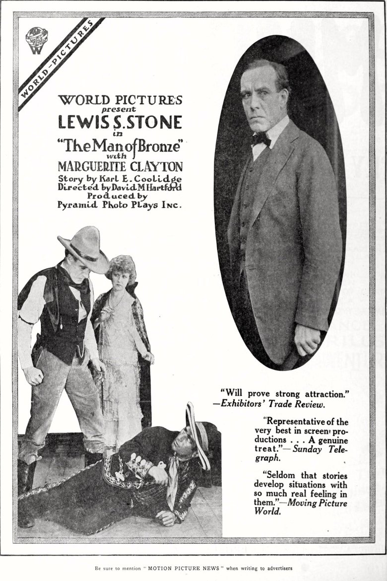 Poster of The Man of Bronze