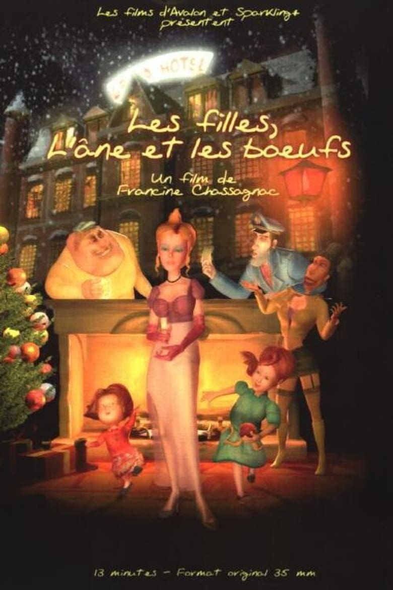 Poster of Les filles, l'âne et les boeufs