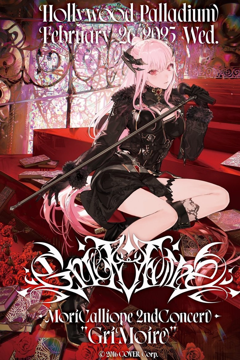 Poster of Mori Calliope 2nd Solo Live “GriMoire”